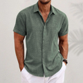 Adrian Men's Linen Shirt | Velbrooke