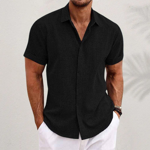 Adrian Men's Linen Shirt – photo 2
