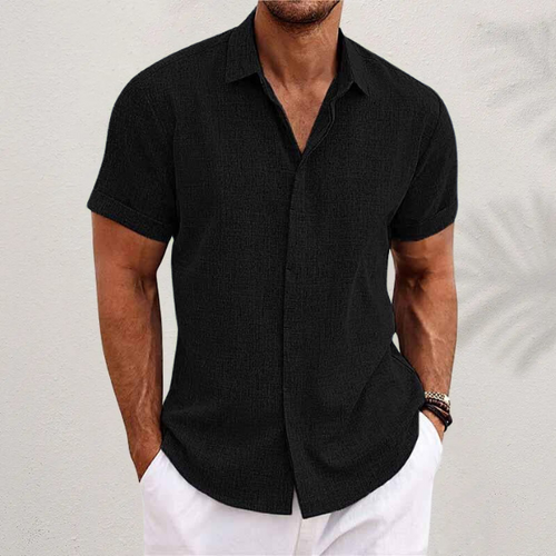 Adrian Men's Linen Shirt – photo 2
