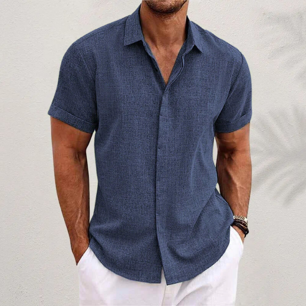 Adrian Men's Linen Shirt – photo 5