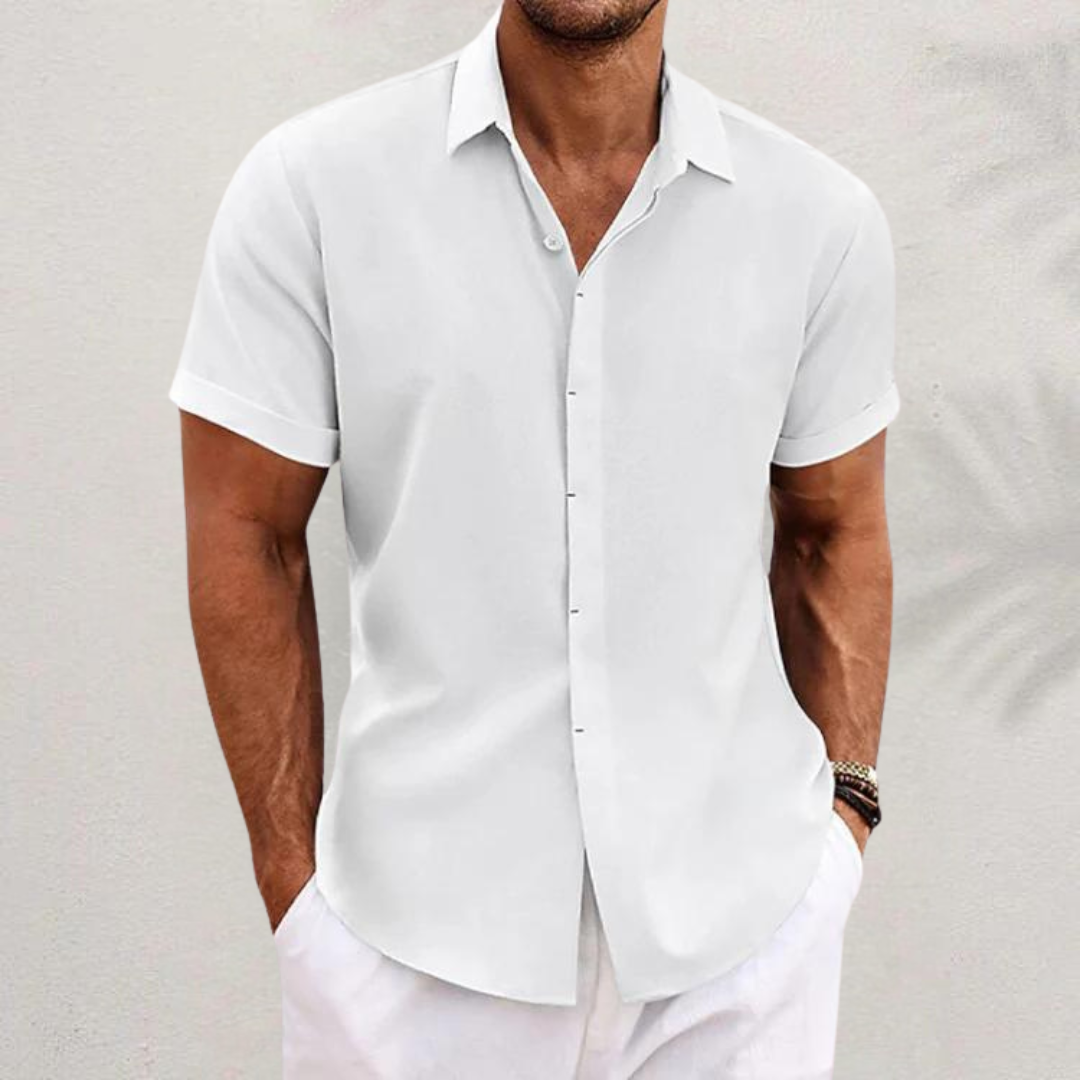Adrian Men's Linen Shirt – photo 6