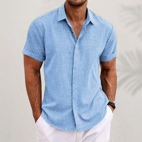 Adrian Men's Linen Shirt – photo 7