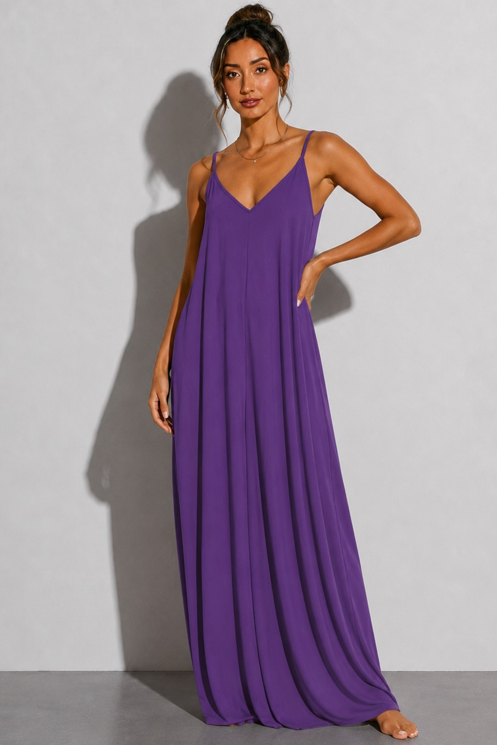 Arden Lounge Maxi Dress - Amethyst – photo 3