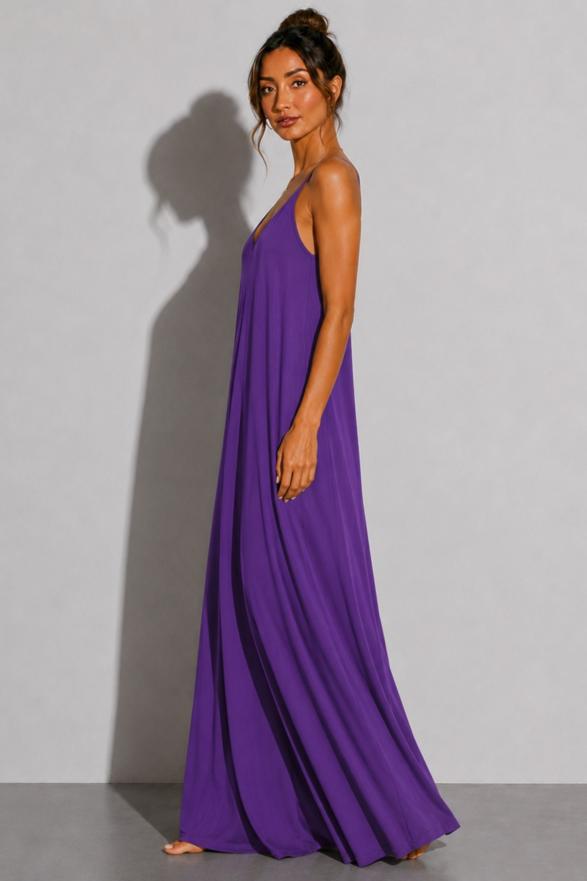 Arden Lounge Maxi Dress - Amethyst – photo 4