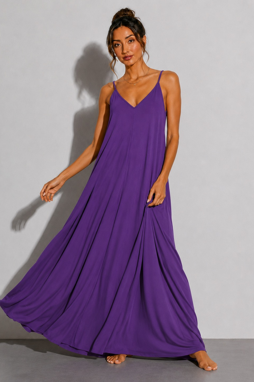 Arden Lounge Maxi Dress - Amethyst – photo 5