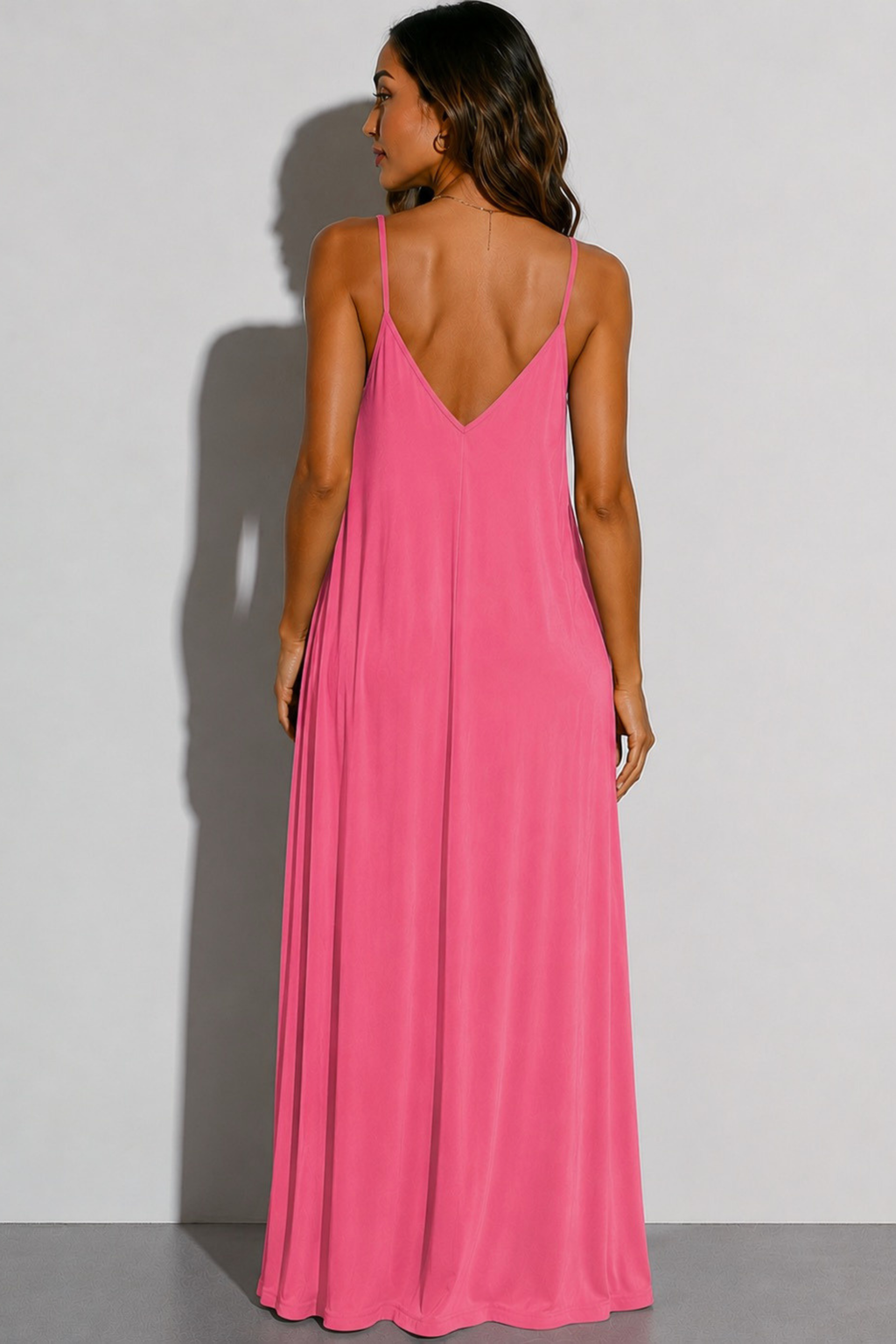 Arden Lounge Maxi Dress - Fuchsia – photo 2