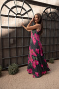 Arden Lounge Maxi Dress - Meadow Floral | Velbrooke