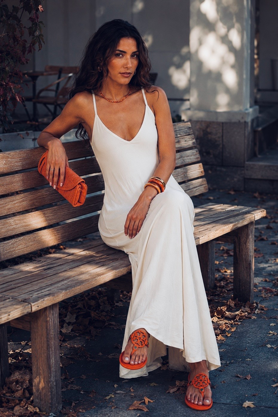 Arden Lounge Maxi Dress - Oat – photo 3
