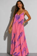 Arden Lounge Maxi Dress - Vivid Bloom | Velbrooke
