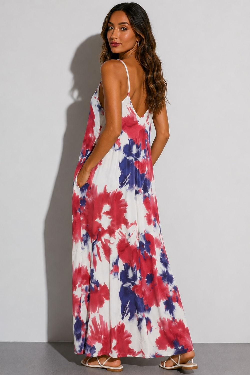Arden Lounge Maxi Dress - Watercolour Bloom – photo 2