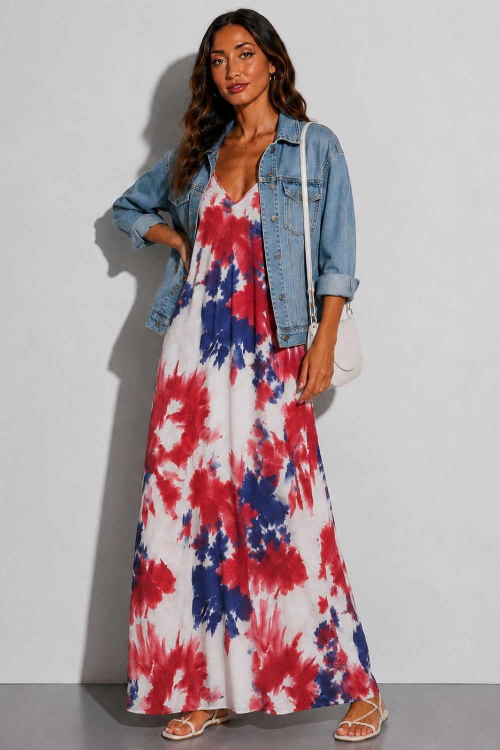 Arden Lounge Maxi Dress - Watercolour Bloom – photo 3