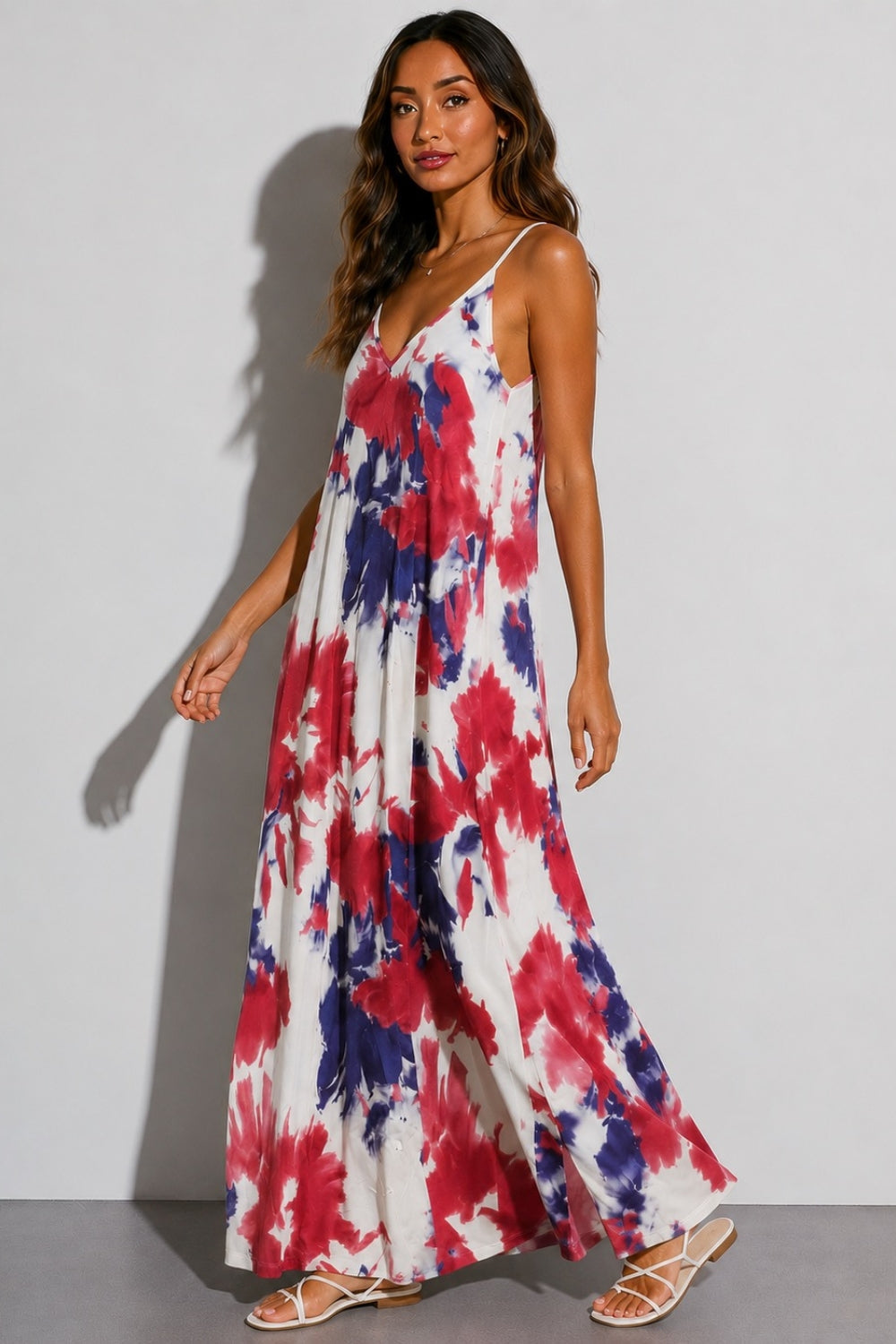 Arden Lounge Maxi Dress - Watercolour Bloom – photo 4