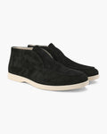Brackley Men's High Suede Loafers | Velbrooke