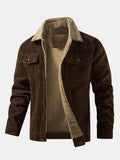 Bramford Men's Fleece-Lined Corduroy Jacket | Velbrooke