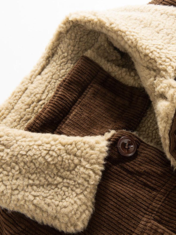 Bramford Men's Fleece-Lined Corduroy Jacket – photo 9