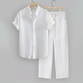 Callan Men's Striped Lounge Set | Velbrooke