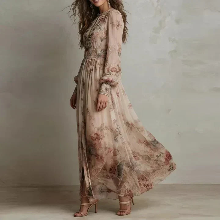 Constance | Vintage Floral Maxi Dress – photo 2