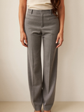 Coralie | Cashmere-Blend Suit Trousers | Velbrooke