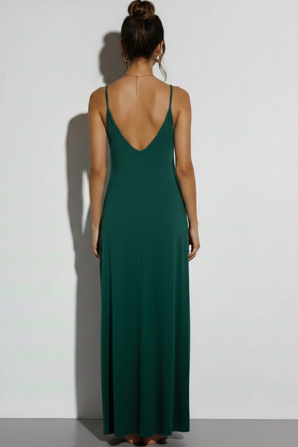 Halden Maxi Lounge Dress - Deep Fern – photo 3