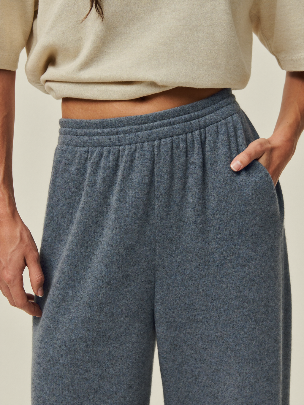 Helene | Merino Knit Wide-Leg Trousers – photo 2