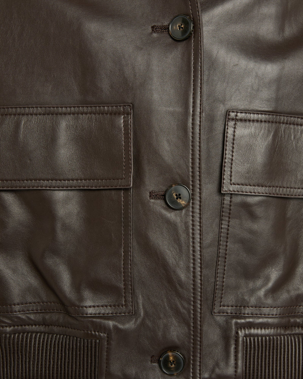 Honor | Round-Collar Cropped Jacket - Cocoa – photo 8