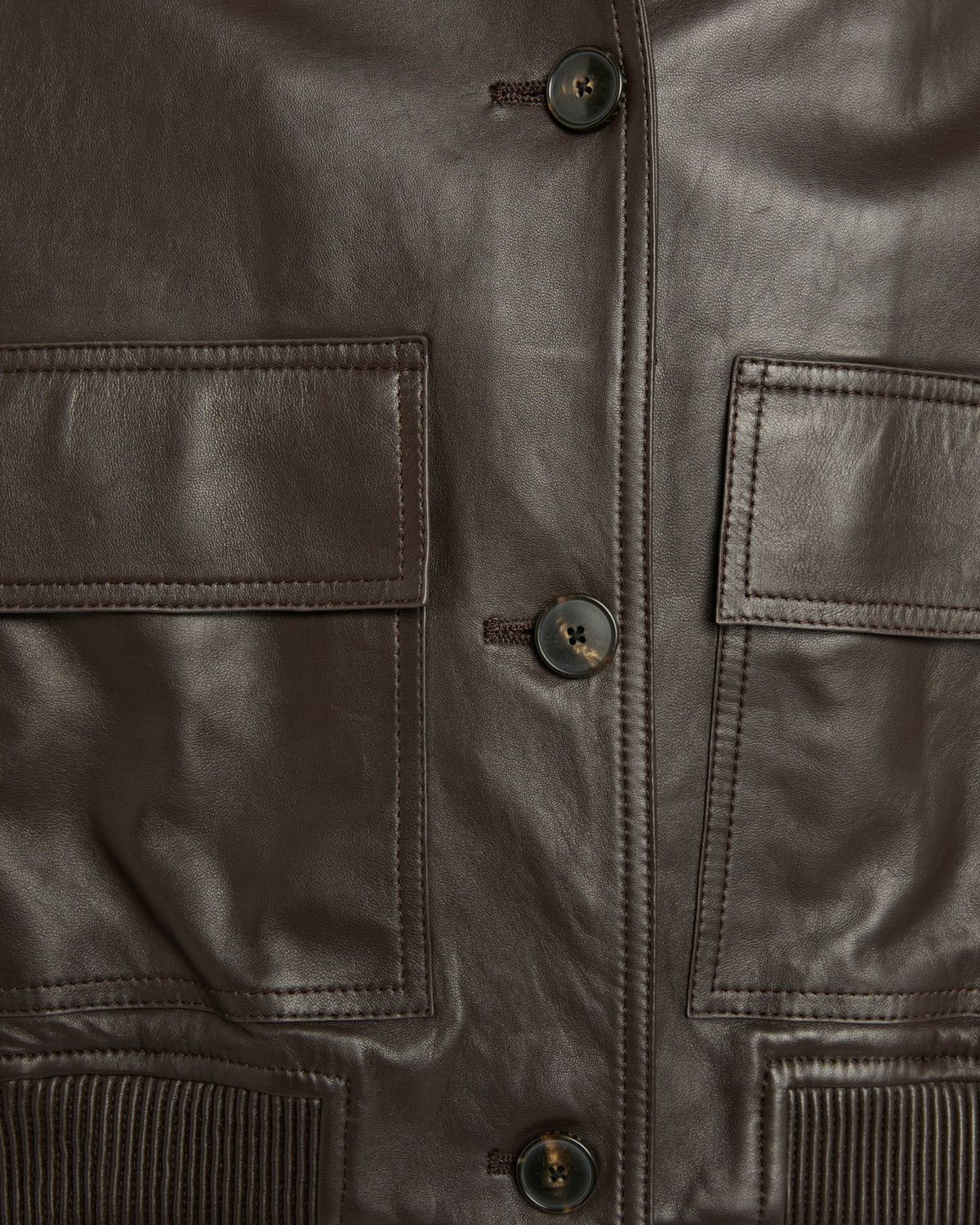 Honor | Round-Collar Cropped Jacket - Cocoa – photo 8