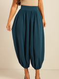 Iris | Balloon Crepe Trousers | Velbrooke