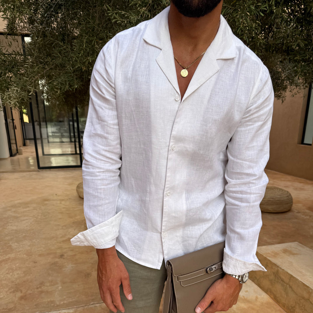 Ischia Men's Linen Shirt – photo 4