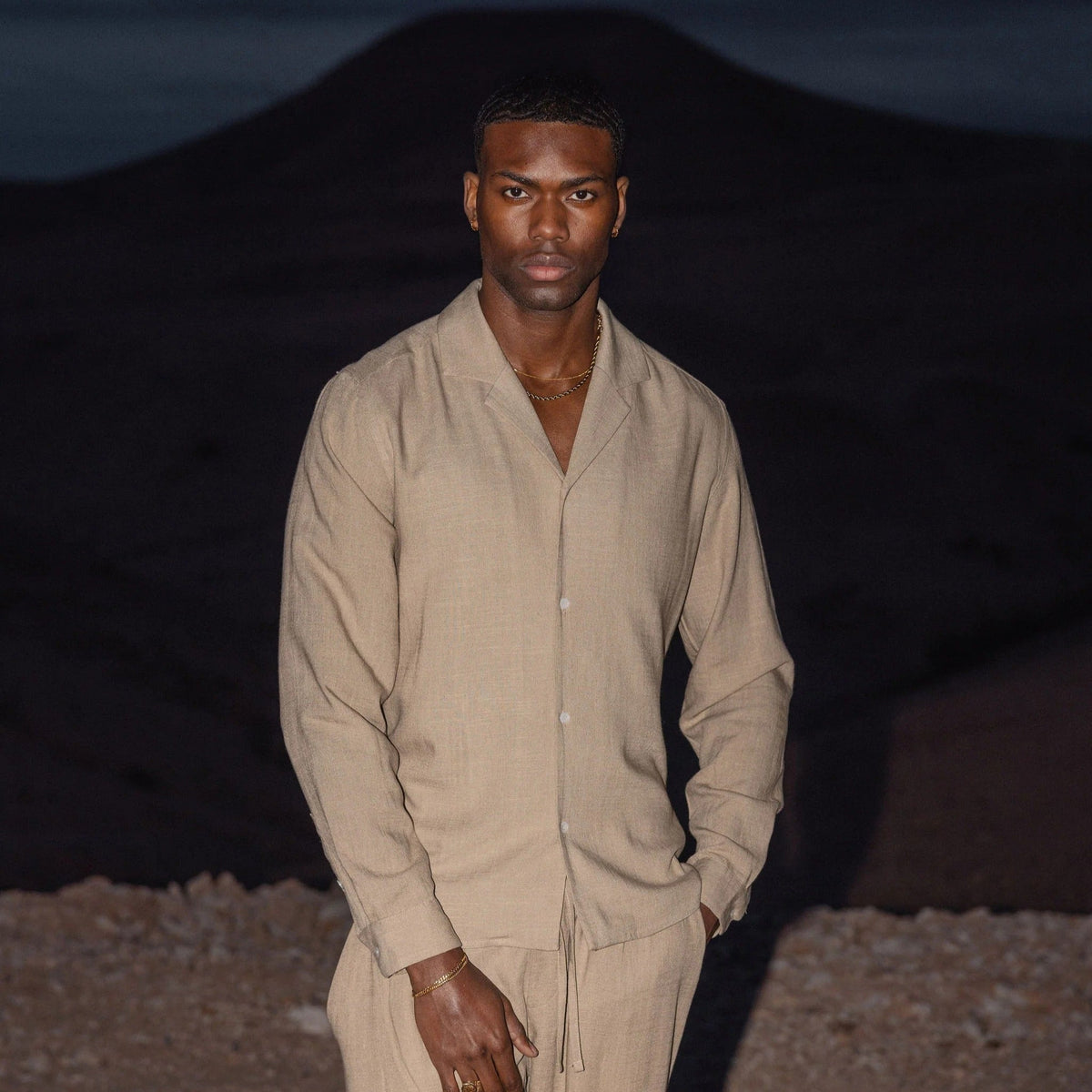 Ischia Men's Linen Shirt – photo 5