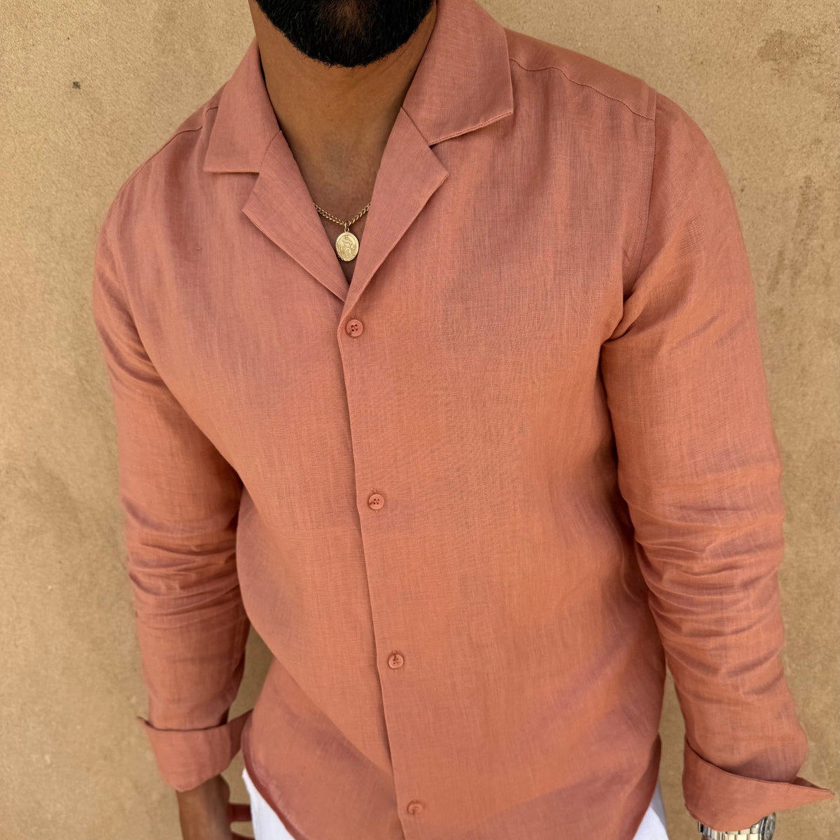 Ischia Men's Linen Shirt – photo 12