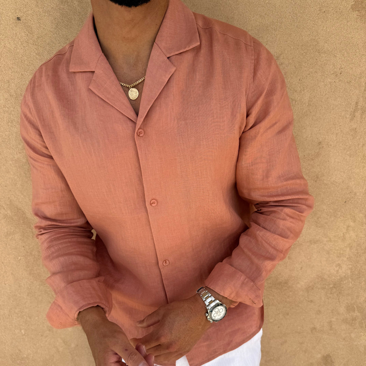 Ischia Men's Linen Shirt – photo 13