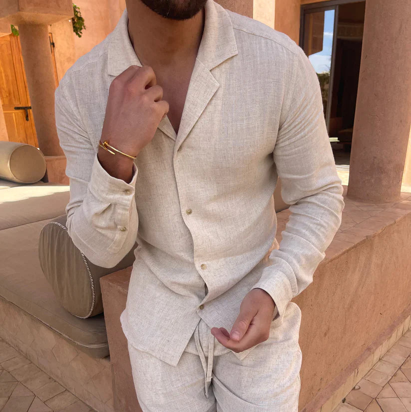 Ischia Men's Linen Signature Set – photo 3