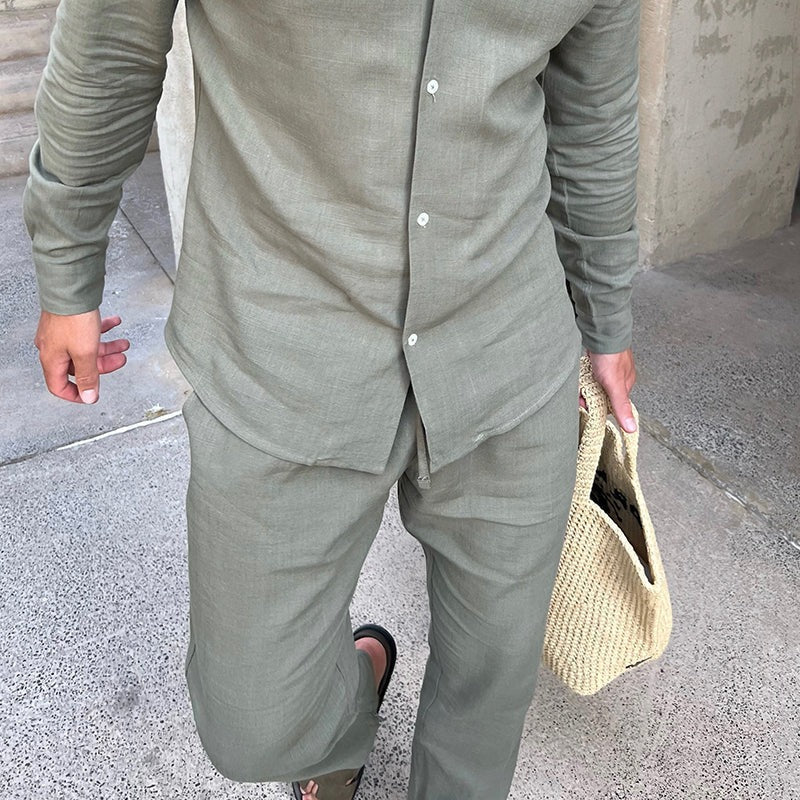 Ischia Men's Linen Signature Set – photo 10