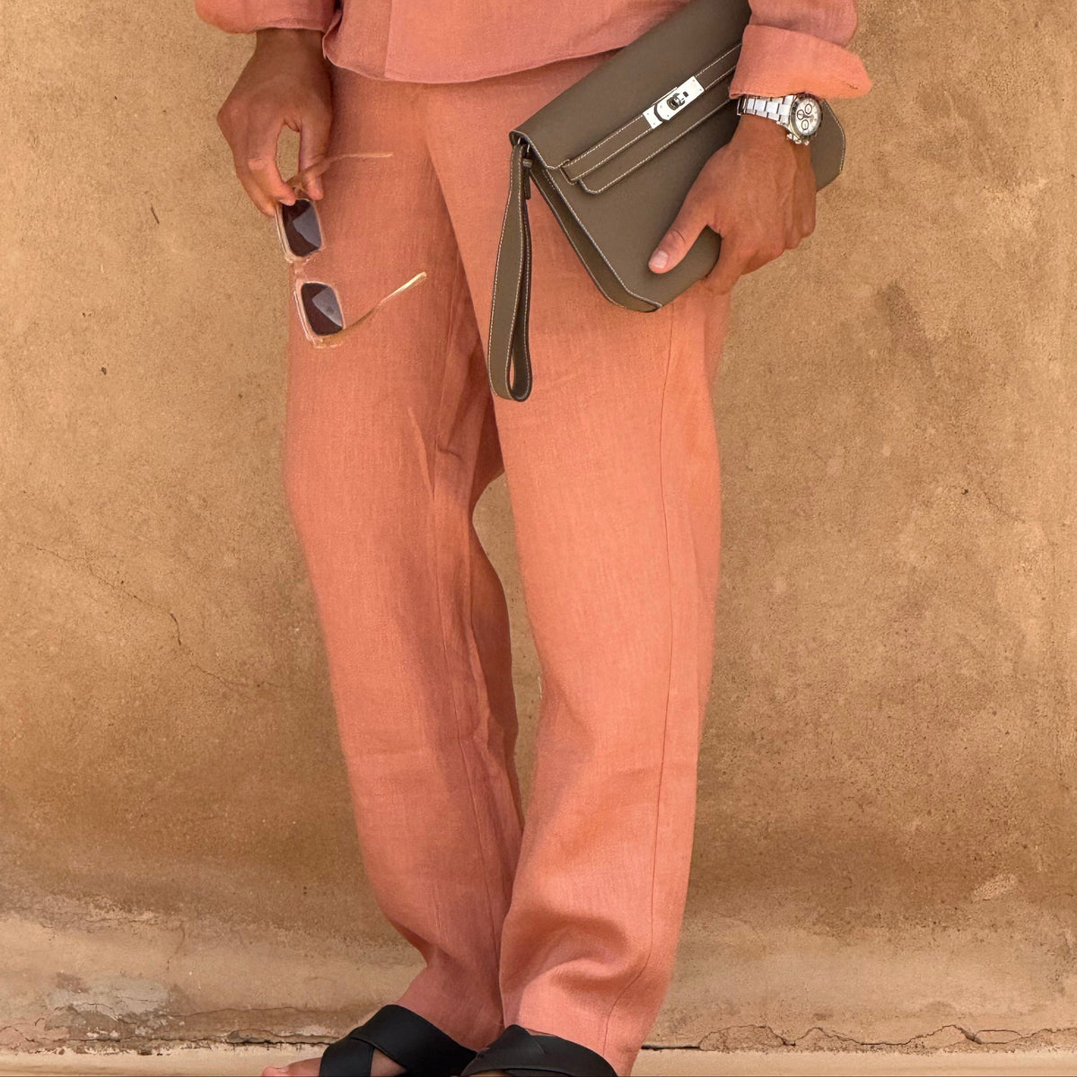 Ischia Men's Linen Trousers – photo 12