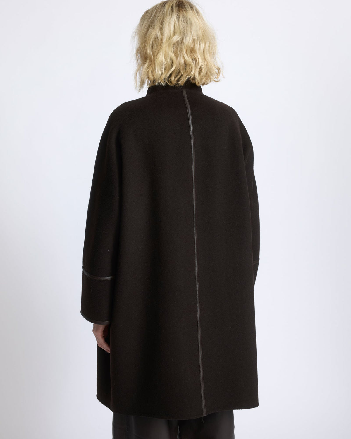 Margot | Oversized Double-Face Coat - Chestnut – photo 5