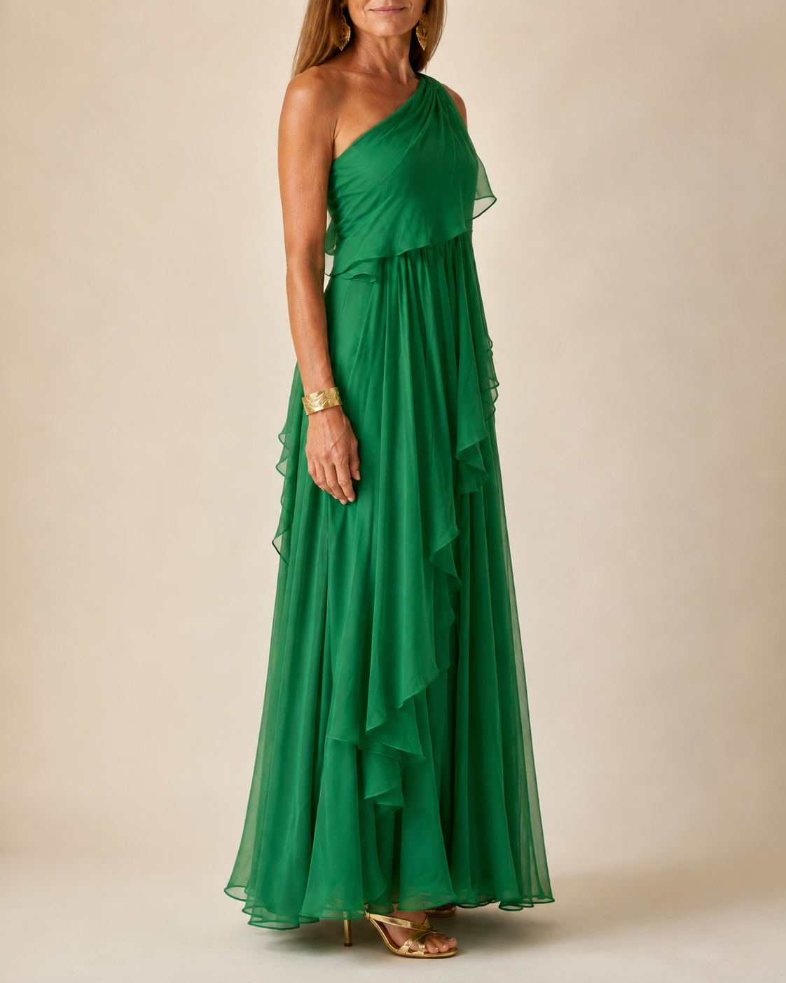 Marlowe | Cascading Ruffle Maxi Dress – photo 5