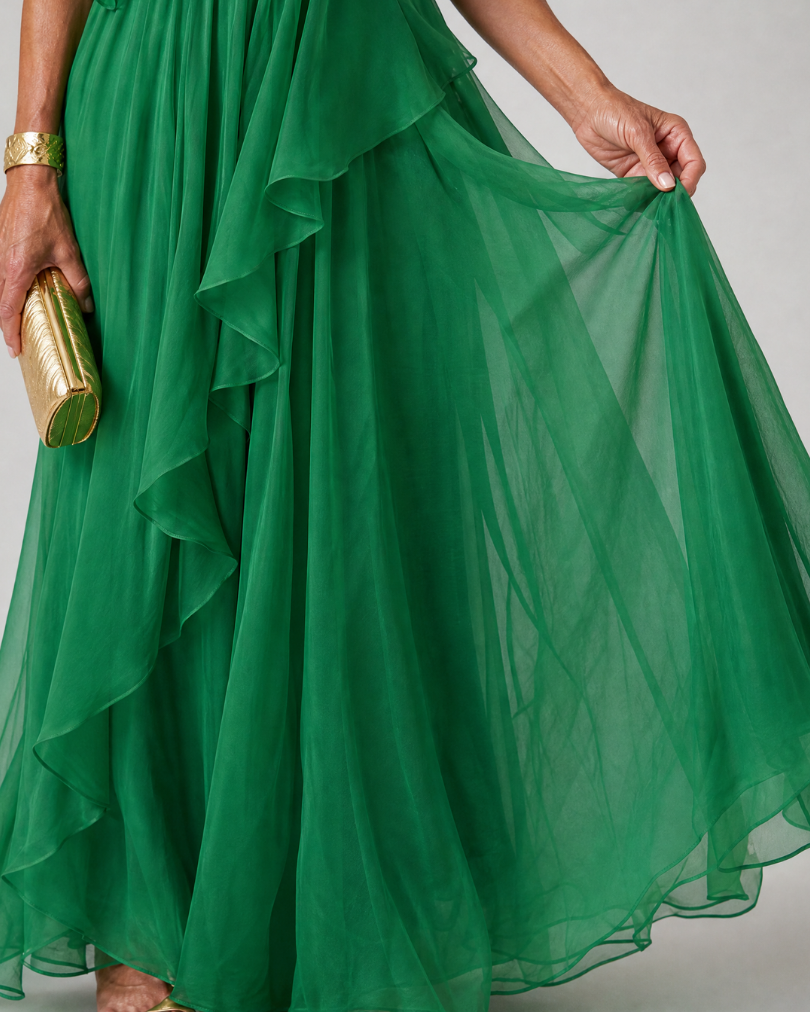 Marlowe | Cascading Ruffle Maxi Dress – photo 6