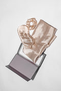 Nightly Satin Sleep Set - Champagne | Velbrooke
