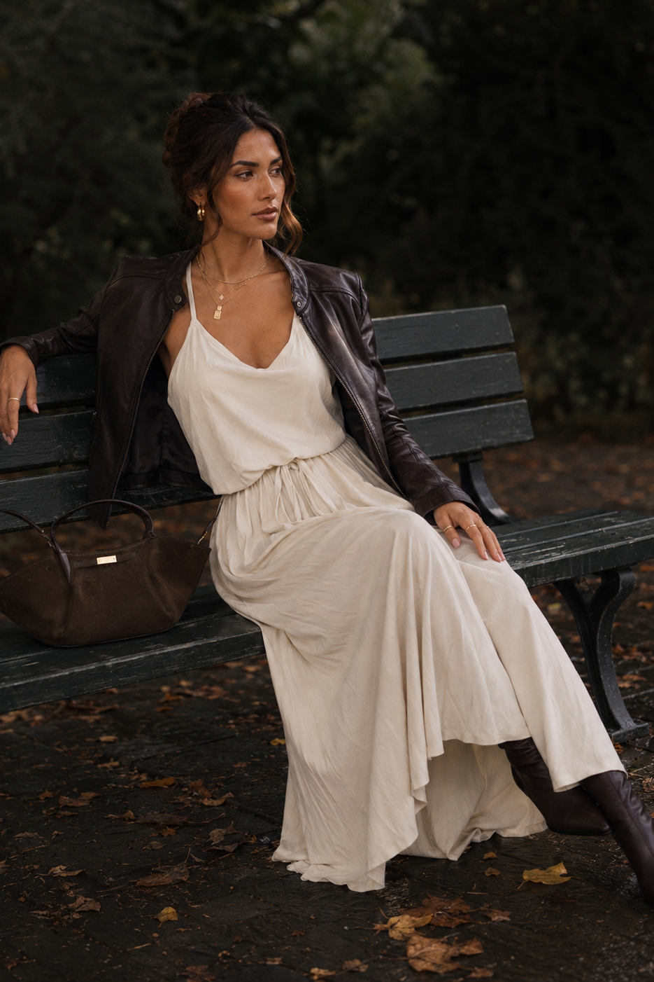 Ottilie Maxi Dress - Oat – photo 3