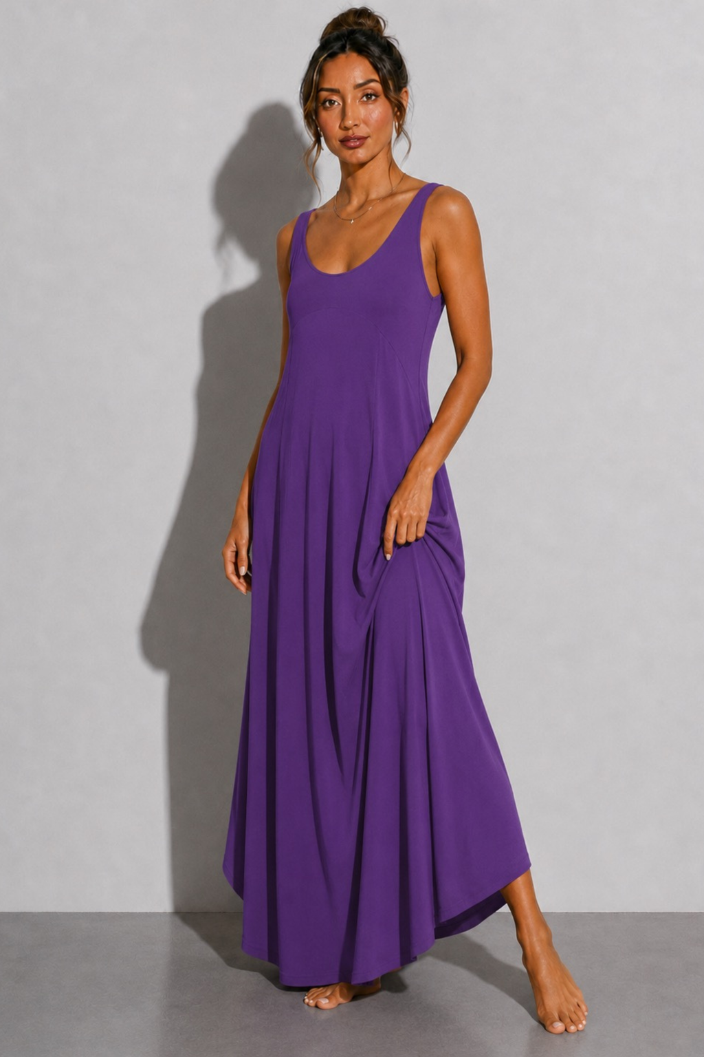Rosalind Midi Dress - Amethyst – photo 3