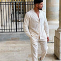 Rowan Men's Linen Co-Ord Set | Velbrooke