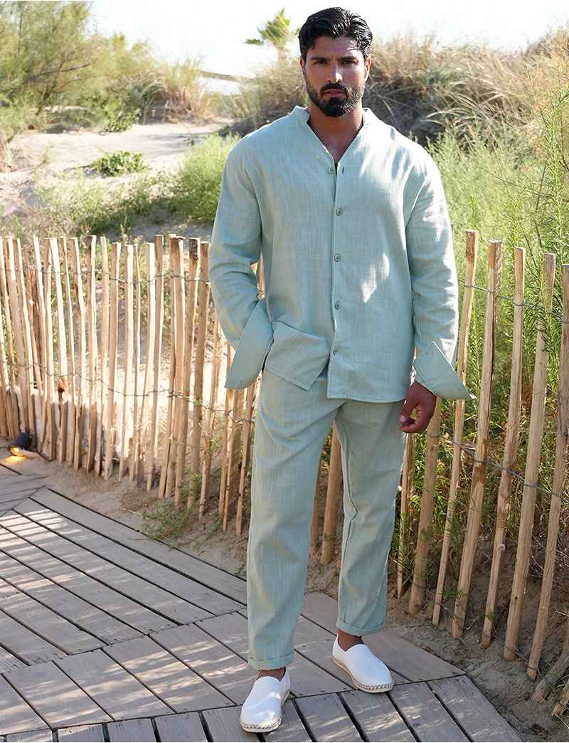 Rowan Men's Linen Co-Ord Set – photo 3