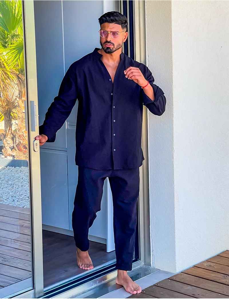 Rowan Men's Linen Co-Ord Set – photo 4