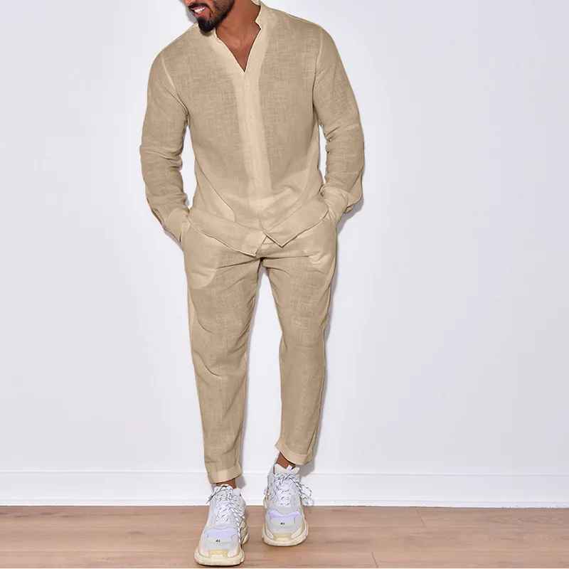 Rowan Men's Linen Co-Ord Set – photo 8