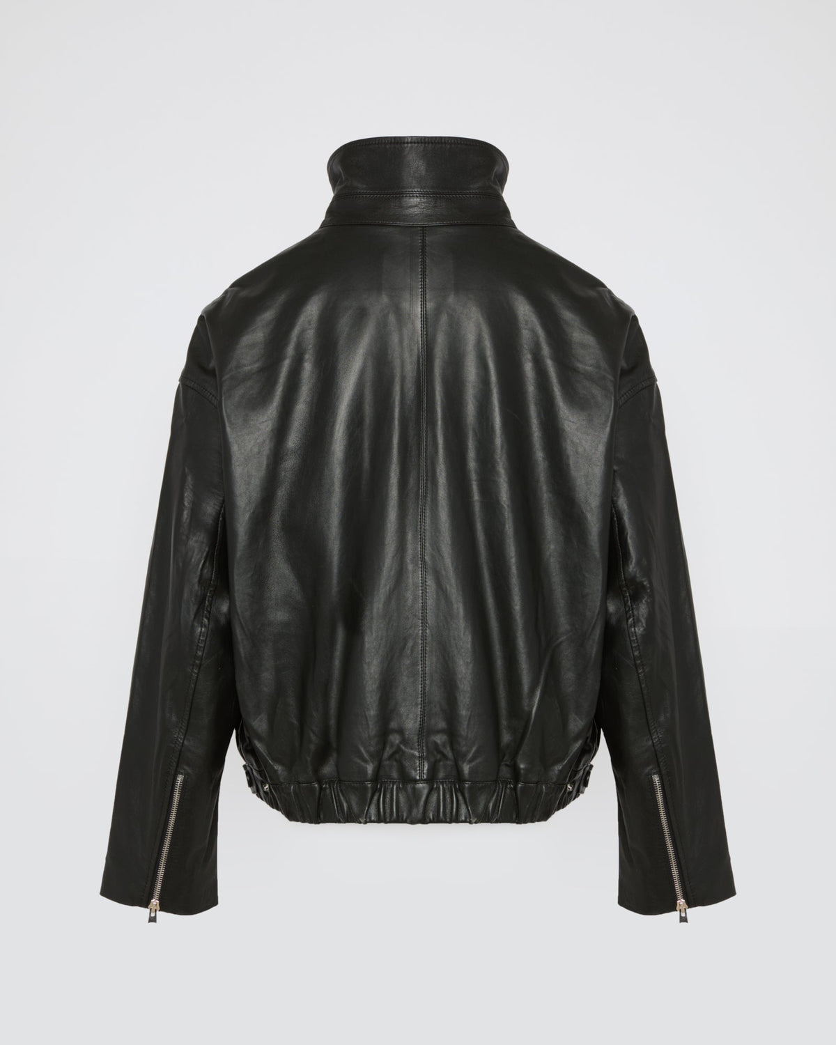 Saffron | High-Neck Oversized Blouson - Black – photo 2