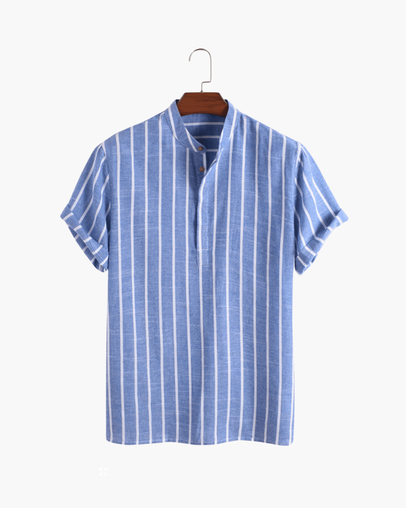 Savona Men's Cotton Sailor Polo Shirt | Velbrooke