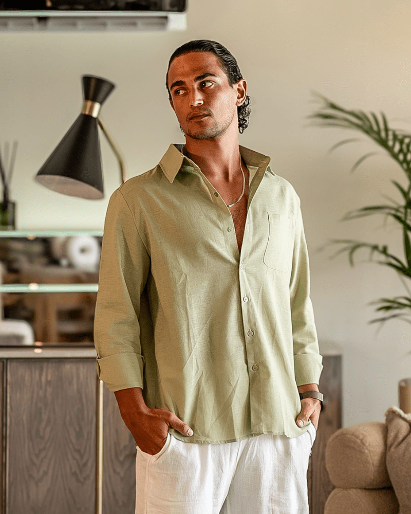 Tarleton Men's Linen Shirt – photo 16