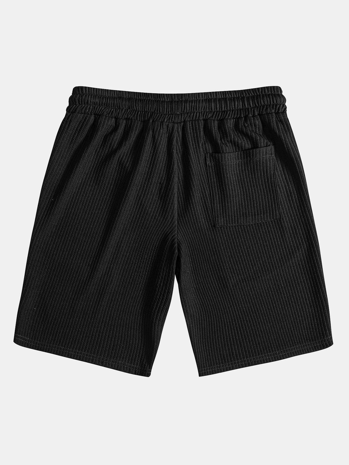 Thorne Men's Textured V-Neck Polo & Shorts Set – photo 18