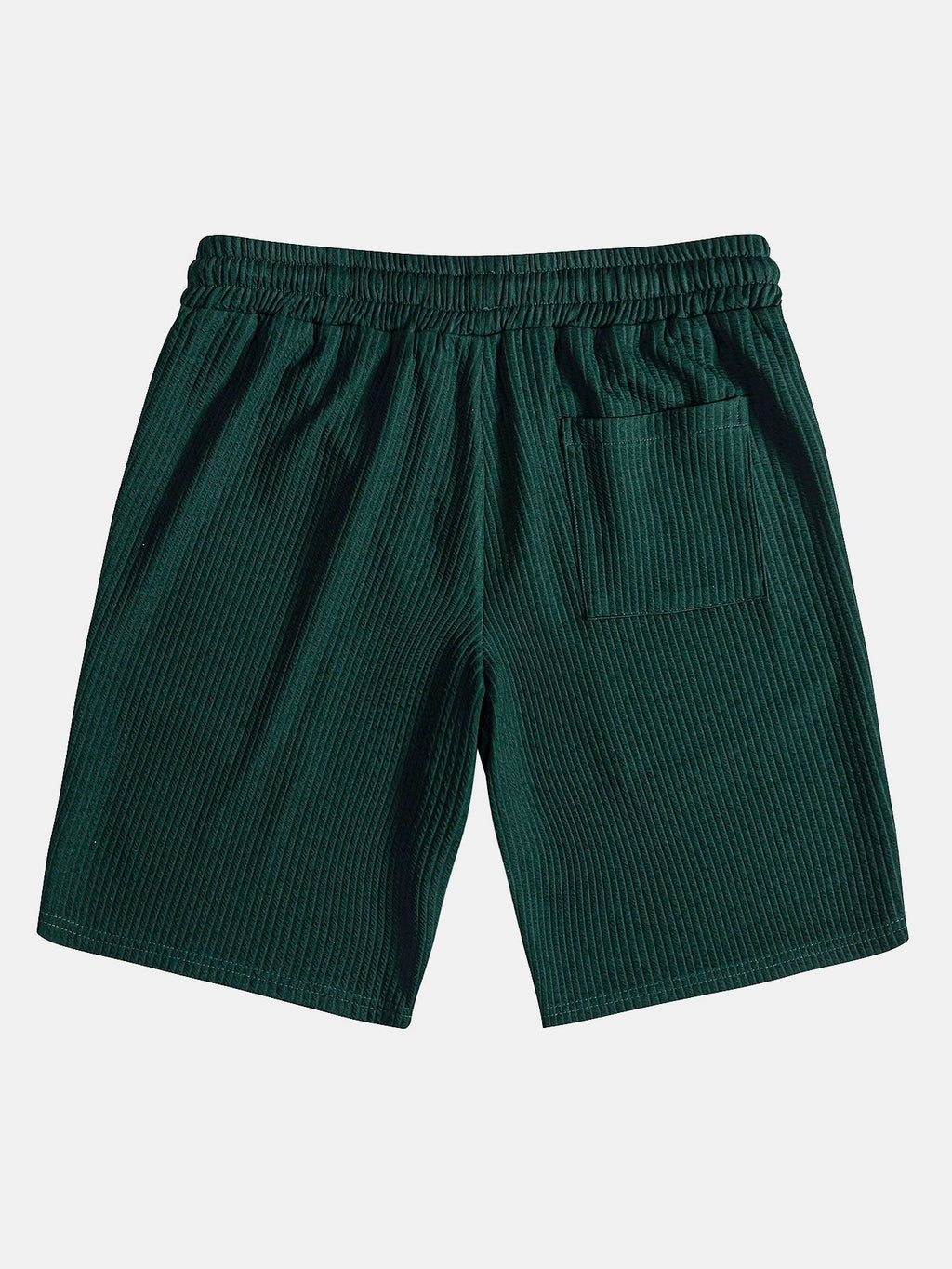 Thorne Men's Textured V-Neck Polo & Shorts Set – photo 20