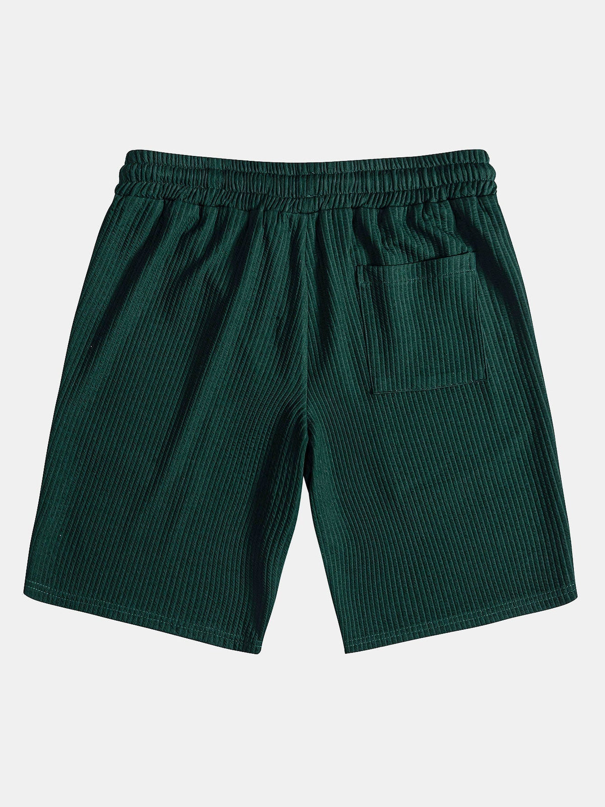 Thorne Men's Textured V-Neck Polo & Shorts Set – photo 20
